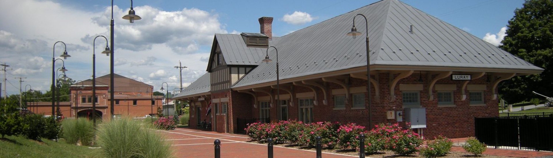 Luray Train Station today, Luray Visitor Center, Page County Chamber of Commerce.